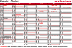 Thai-Kalender